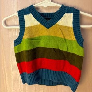 3m Striped Sweater Vest